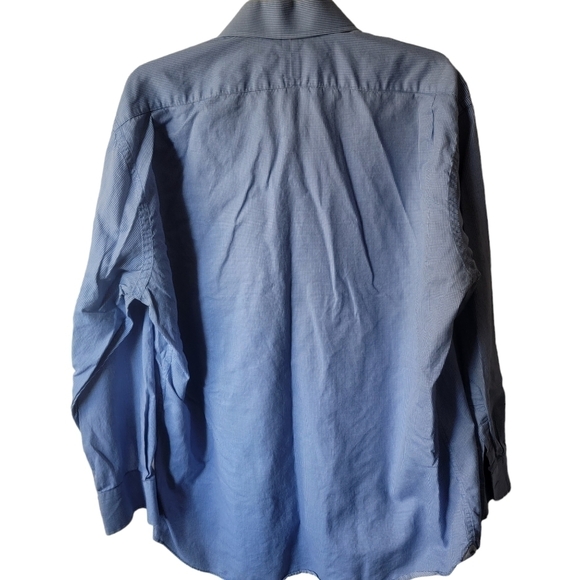 Peter Millar checkerboard   long sleeve button up size larg - Picture 3 of 7